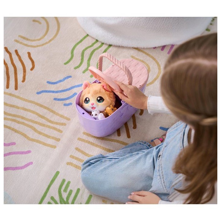 Peluche interactive - LITTLE LIVE PETS - Mama Surprise Chat - Sons - Naissance surprise