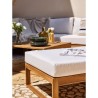 Salon de jardin d'angle modulable LEVATA XL - Bois d'acacia FSC - 8 pe