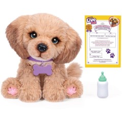 Peluche interactive - LITTLE LIVE PETS - Mini Puppy - Sons - Réaction