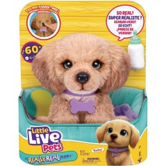 Peluche interactive - LITTLE LIVE PETS - Mini Puppy - Sons - Réaction