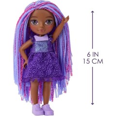 Rainbow High Littles - Poupée 15cm + animal de compagnie - Violet Fon