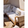 Salon de jardin d'angle modulable LEVATA XL - Bois d'acacia FSC - 8 pe