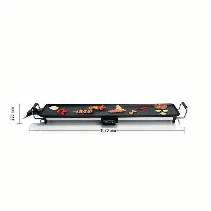 Plancha électrique LITTLE BALANCE - Happy Plancha 90 - Surface cuisson XXL: 90x23cm - Jusqu'a 240°C - 2000W Plancha électrique LITTLE BALANCE - Happy Plancha 90 - Surface cuisson XXL: 90x23cm - Jusqu'a 240°C - 2000W
