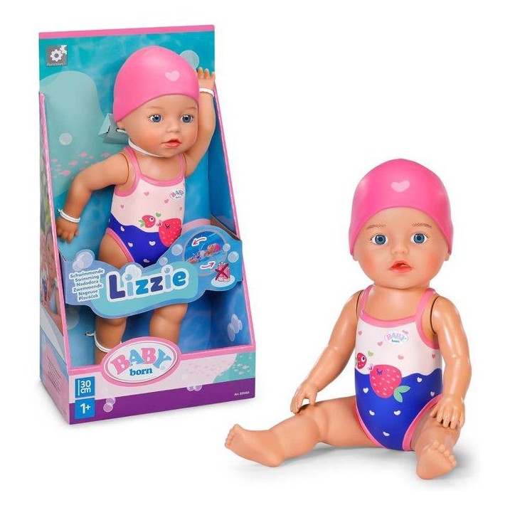 BABY BORN - Poupée Premiere Nage - Lizzie 30cm BABY BORN - Poupée Premiere Nage - Lizzie 30cm