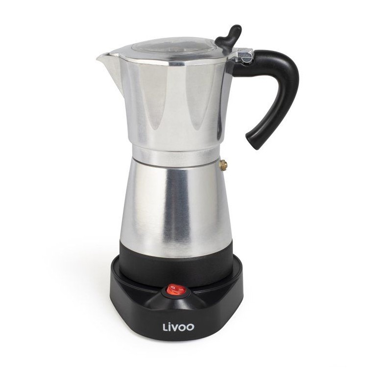 Cafetiere italienne électrique - LIVOO - DOD117A - 480 W - 300 ml - 6