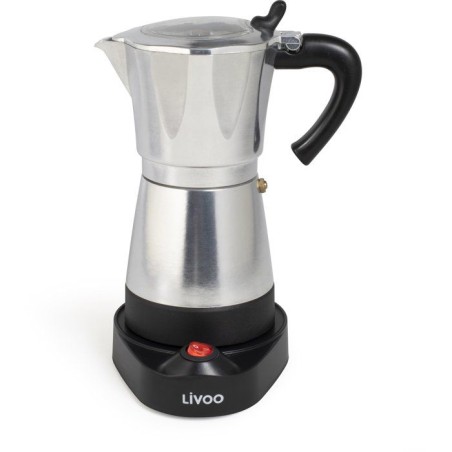 Cafetiere italienne électrique - LIVOO - DOD117A - 480 W - 300 ml - 6