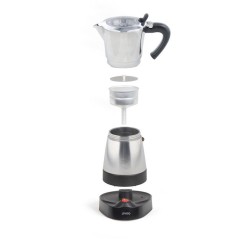 Cafetiere italienne électrique - LIVOO - DOD117A - 480 W - 300 ml - 6