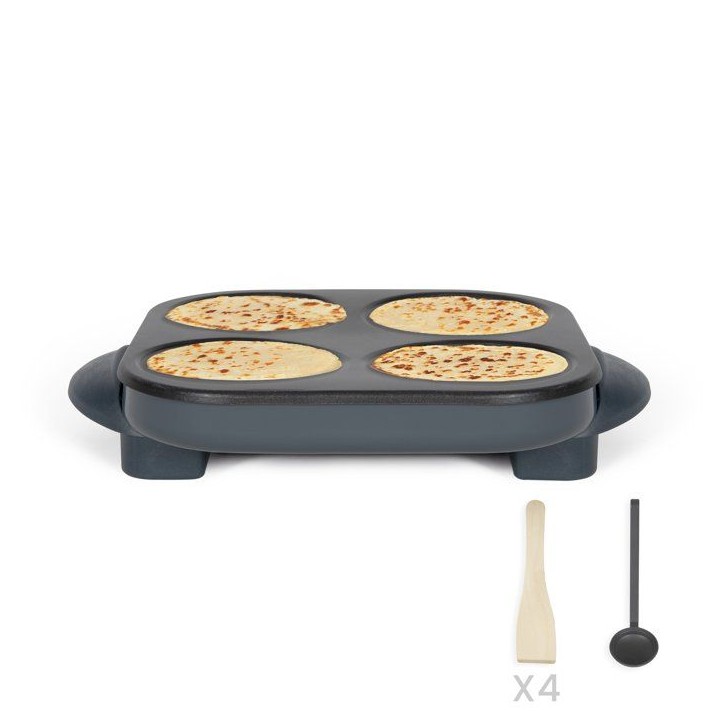 Mini crepes party - LIVOO - DOC266G - 4 plaques Ø12 cm - 1500 W Mini crepes party - LIVOO - DOC266G - 4 plaques Ø12 cm - 1500 W