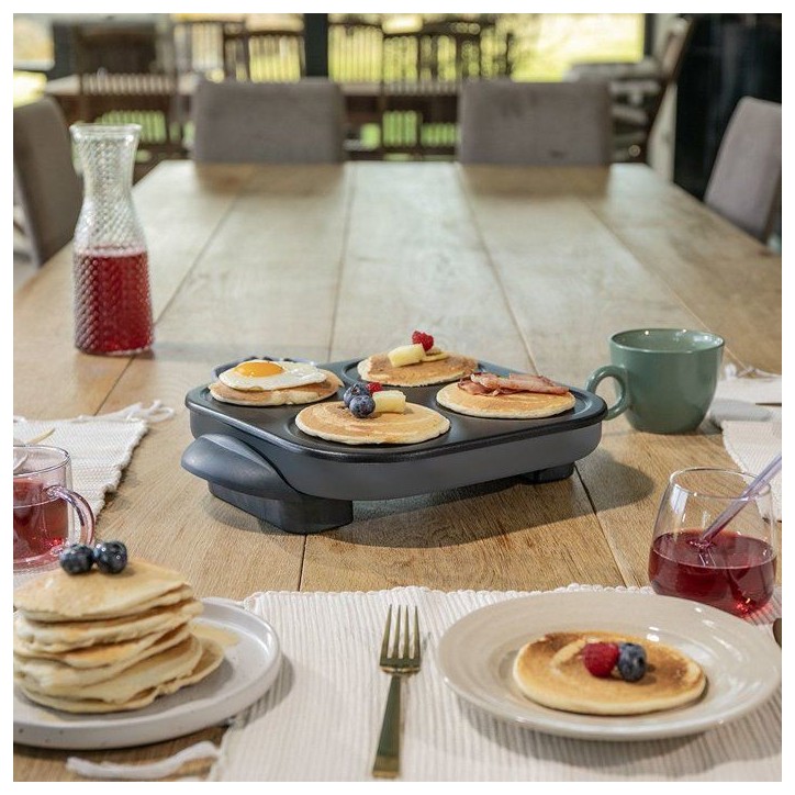 Mini crepes party - LIVOO - DOC266G - 4 plaques Ø12 cm - 1500 W Mini crepes party - LIVOO - DOC266G - 4 plaques Ø12 cm - 1500 W