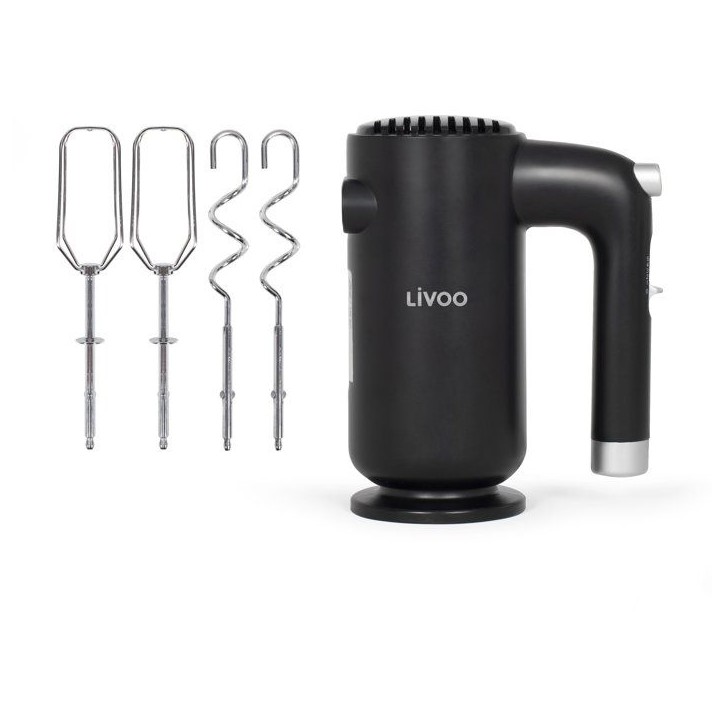 Batteur électrique - LIVOO - DOP243N - 250 W - 5 vitesses - Ergonomique Batteur électrique - LIVOO - DOP243N - 250 W - 5 vitesses - Ergonomique