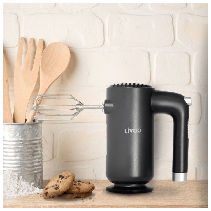 Batteur électrique - LIVOO - DOP243N - 250 W - 5 vitesses - Ergonomique Batteur électrique - LIVOO - DOP243N - 250 W - 5 vitesses - Ergonomique