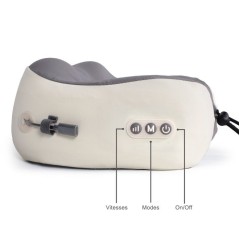 Coussin masseur chauffant - LIVOO - DOS203 - Mémoire de forme - Chauf