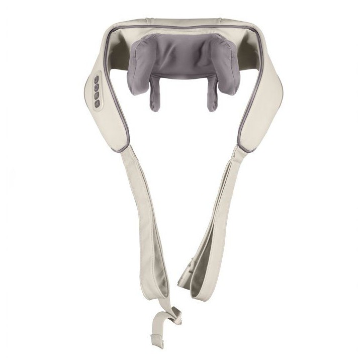 Masseur Shiatsu cou et cervicales - LIVOO - DOS201 - Massage 4D - 6 tetes - Rechargeable