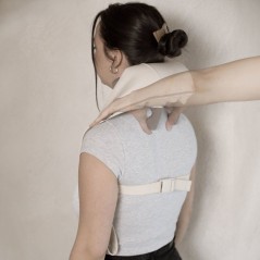 Masseur Shiatsu cou et cervicales - LIVOO - DOS201 - Massage 4D - 6 te
