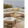 Salon de jardin d'angle modulable LEVATA XL - Bois d'acacia FSC - 8 pe