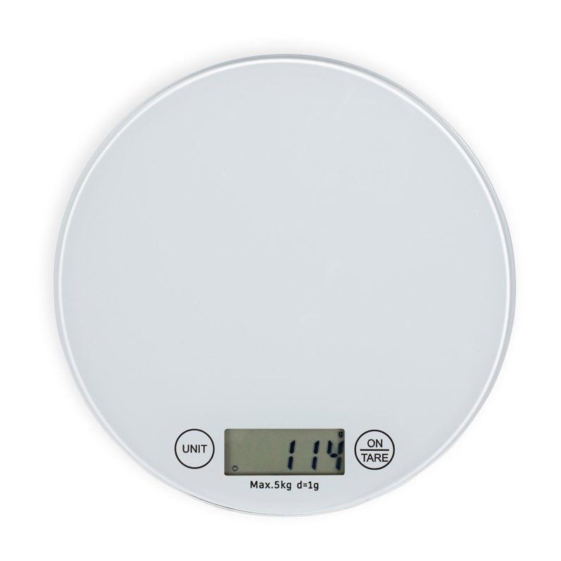 Balance de cuisine électronique - LIVOO - DOM494W - Verre - 5 kg - Mu