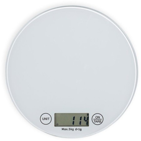 Balance de cuisine électronique - LIVOO - DOM494W - Verre - 5 kg - Mu