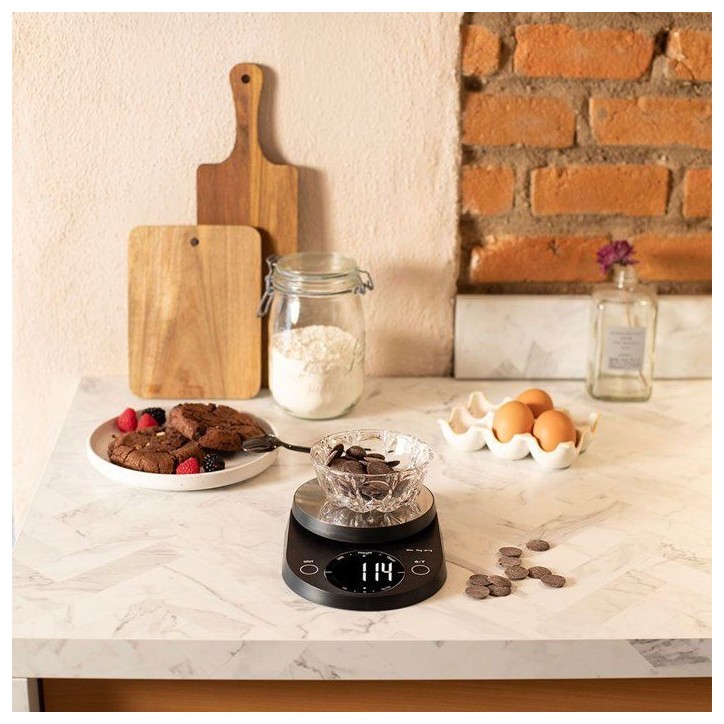 Balance de cuisine électronique - LIVOO - DOM493N - 5 kg - LCD rétroéclairé