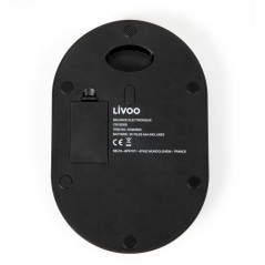 Balance de cuisine électronique - LIVOO - DOM493N - 5 kg - LCD rétro