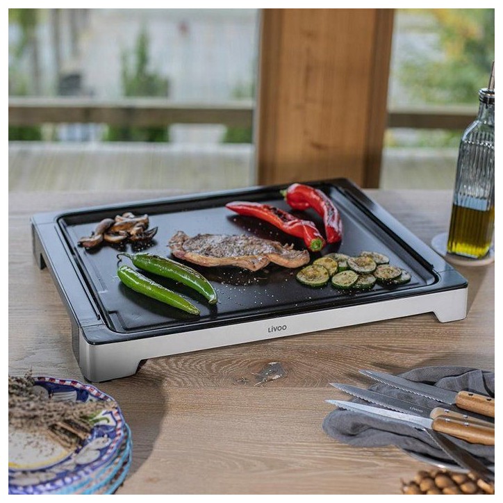 Plancha électrique - LIVOO - DOC319 - XXL 47 cm - 2000 W