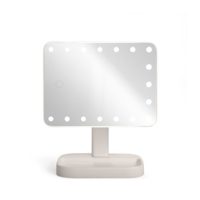 Miroir de maquillage lumineux - LIVOO - DOS206 - LED - 3 modes lumineu