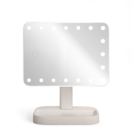 Miroir de maquillage lumineux - LIVOO - DOS206 - LED - 3 modes lumineu