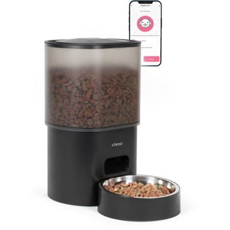 Distributeur de croquettes automatique - LIVOO - PET106 - Capacité 3