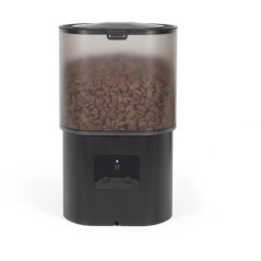 Distributeur de croquettes automatique - LIVOO - PET106 - Capacité 3 L - Compatible chats et chiots - Connecté TUYA