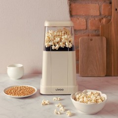 Machine a pop-corn - LIVOO - DOM497C - 1200 W - sans huile