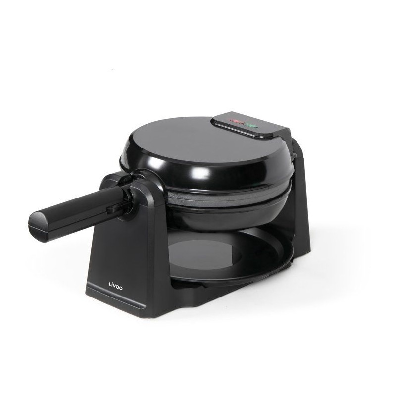 Gaufrier rotatif - LIVOO - DOP252 - Ø17,5 cm - 1000 W