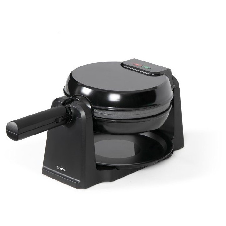 Gaufrier rotatif - LIVOO - DOP252 - Ø17,5 cm - 1000 W