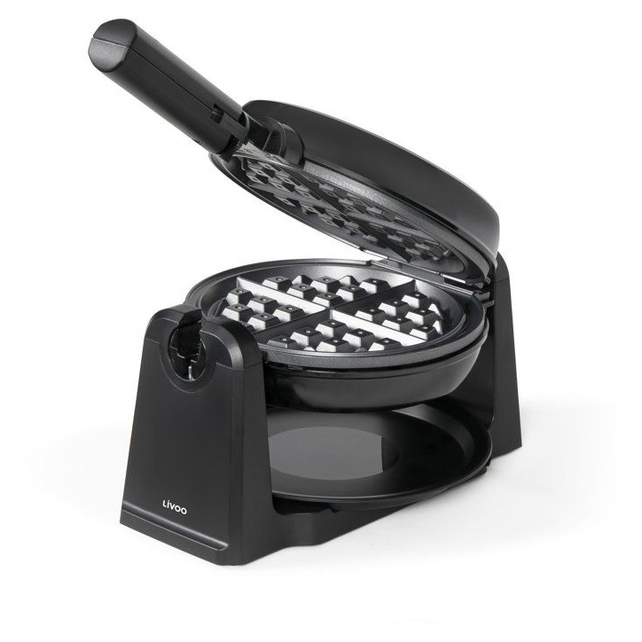 Gaufrier rotatif - LIVOO - DOP252 - Ø17,5 cm - 1000 W