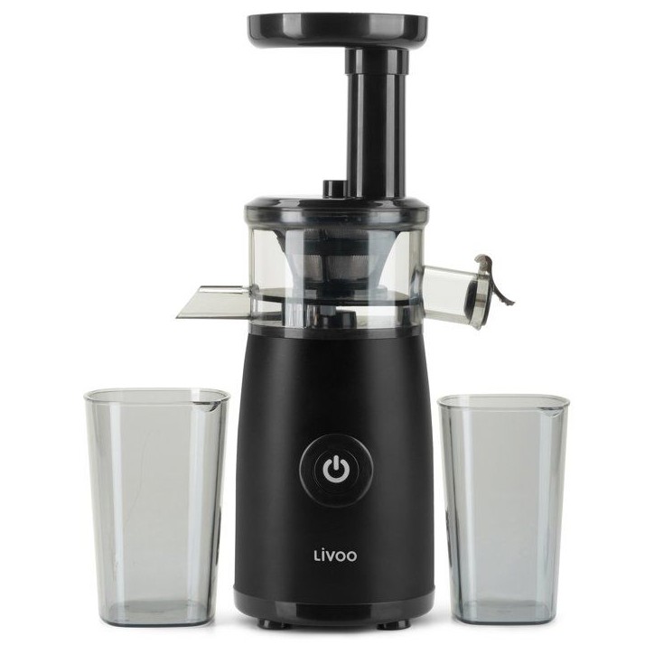 Extracteur de jus compact - LIVOO - DOD215N - 150 W - 60 tr/min - Filtre inox Extracteur de jus compact - LIVOO - DOD215N - 150 W - 60 tr/min - Filtre inox