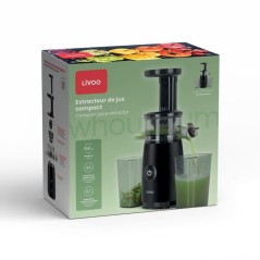 Extracteur de jus compact - LIVOO - DOD215N - 150 W - 60 tr/min - Filt