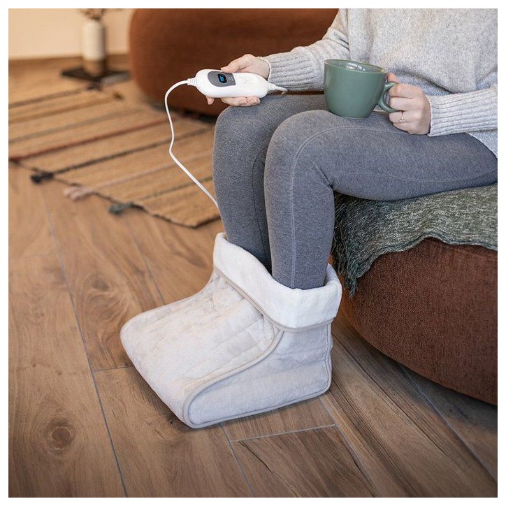 Chauffe-pieds chauffant - LIVOO - DOS220C - 100 W - 3 niveaux de chaleur - Jusqu'a pointure 47 Chauffe-pieds chauffant - LIVOO - DOS220C - 100 W - 3 niveaux de chaleur - Jusqu'a pointure 47