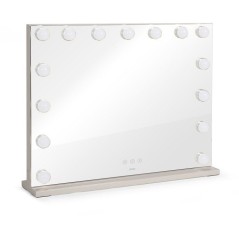Miroir de maquillage Hollywood - LIVOO - DOS225G - 15 LED - Grand form