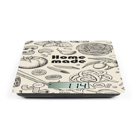 Balance de cuisine électronique - LIVOO - DOM451HM - Plateau en verre - 5 kg - LCD