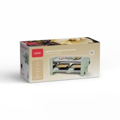 Raclette - LIVOO - DOC369VE - 2 personnes - grill