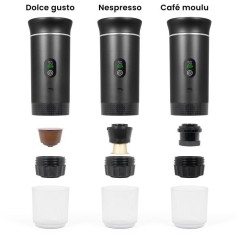 Machine a café portable - LIVOO - DOD227N - 20 bars - Chauffe intégr