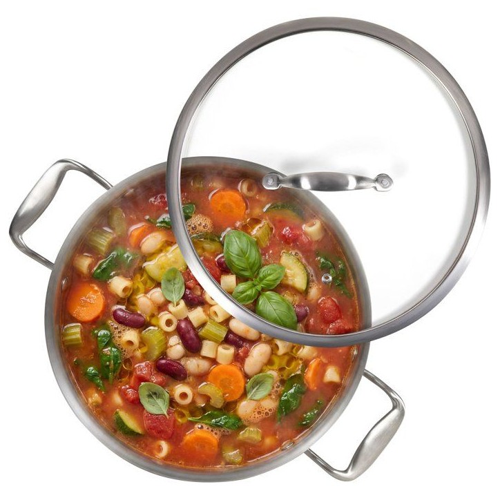 Faitout inox 24 cm - LIVOO - MEP165 - Triply