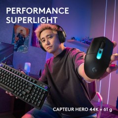 Souris gamer - Sans fil - Logitech G - G305 X Superlight - Lightspeed