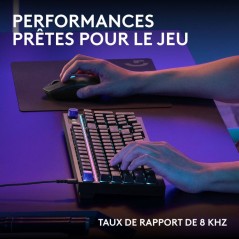 Clavier gamer - Filaire - Logitech G - G316 X 98 - AZERTY - USB-C - RV