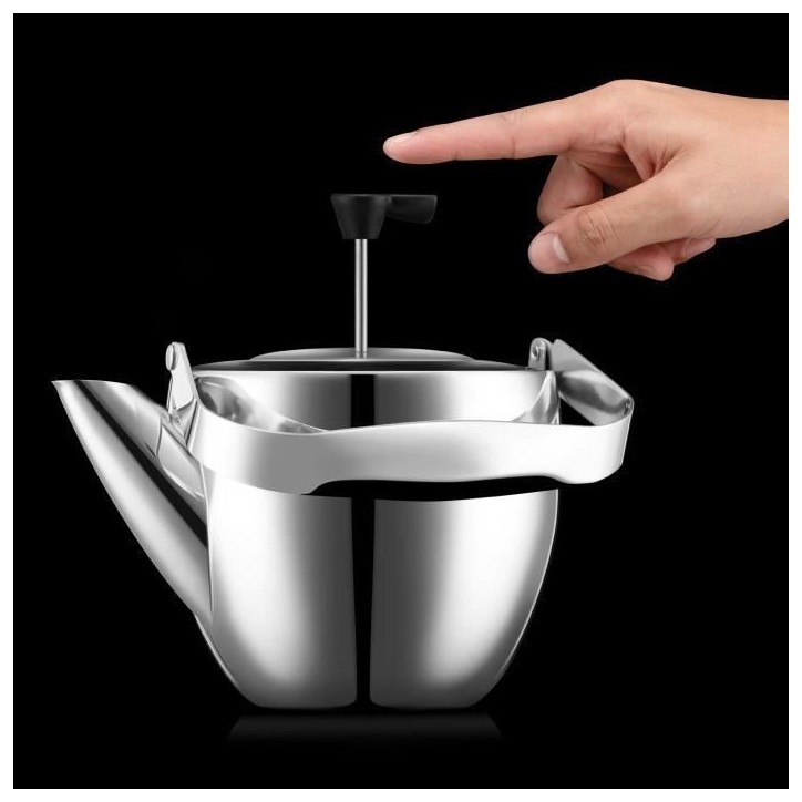 Théiere a piston - BODUM - Columbia - Filtre inox - 1.5 l - Mat