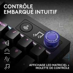 Clavier gamer - Filaire - Logitech G - G316 X 98 - AZERTY - USB-C - RV