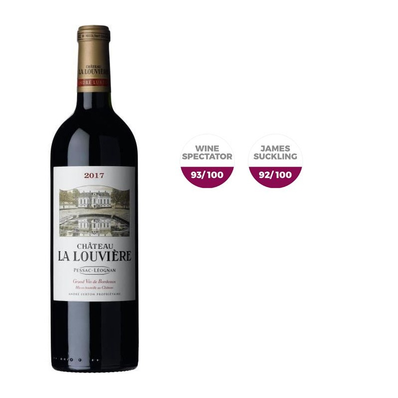Château La Louviere 2017 Pessac-Léognan - Vin rouge de Bordeaux