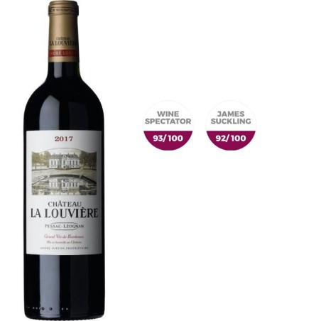 Château La Louviere 2017 Pessac-Léognan - Vin rouge de Bordeaux