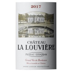 Château La Louviere 2017 Pessac-Léognan - Vin rouge de Bordeaux
