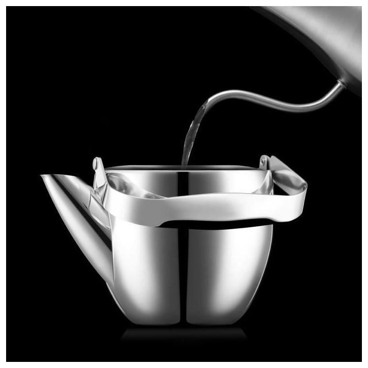 Théiere a piston - BODUM - Columbia - Filtre inox - 1.5 l - Mat