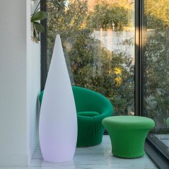 Lampadaire d'extérieur sans fil CLASSY RGB H120cm