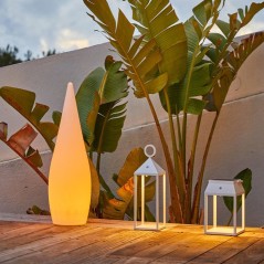 Lampadaire d'extérieur sans fil CLASSY RGB H120cm